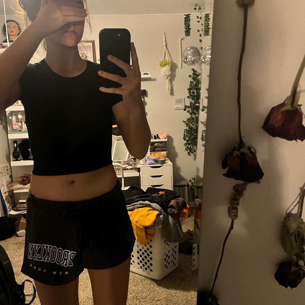 Black Crop Top